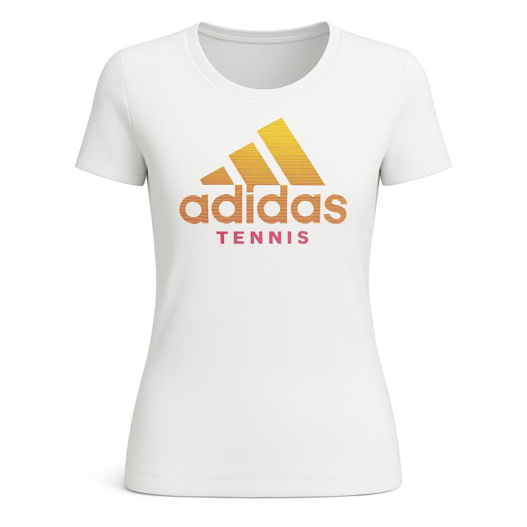 Adidas dámské tričko Category tee tenis Climalite bílé