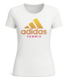 Adidas dámské tričko Category tee tenis Climalite bílé