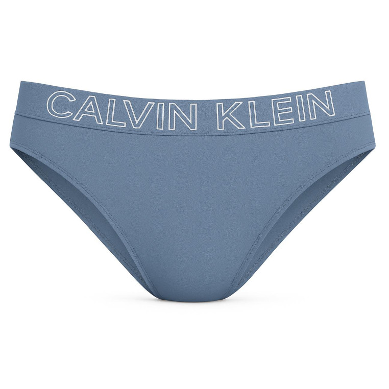 Calvin Klein klasické Kalhotky Bikini bavlněné light blue