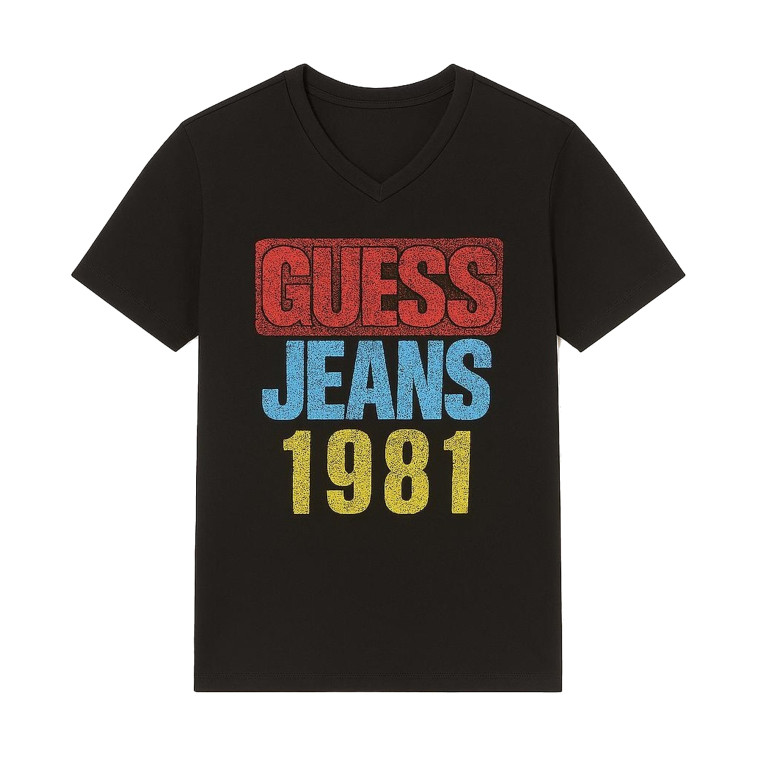 Guess pánské tričko Dixon Stripe