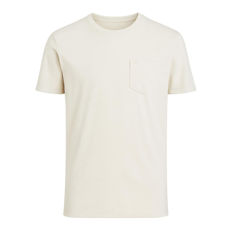 Abercrombie & Fitch pánské tričko Béžové beige