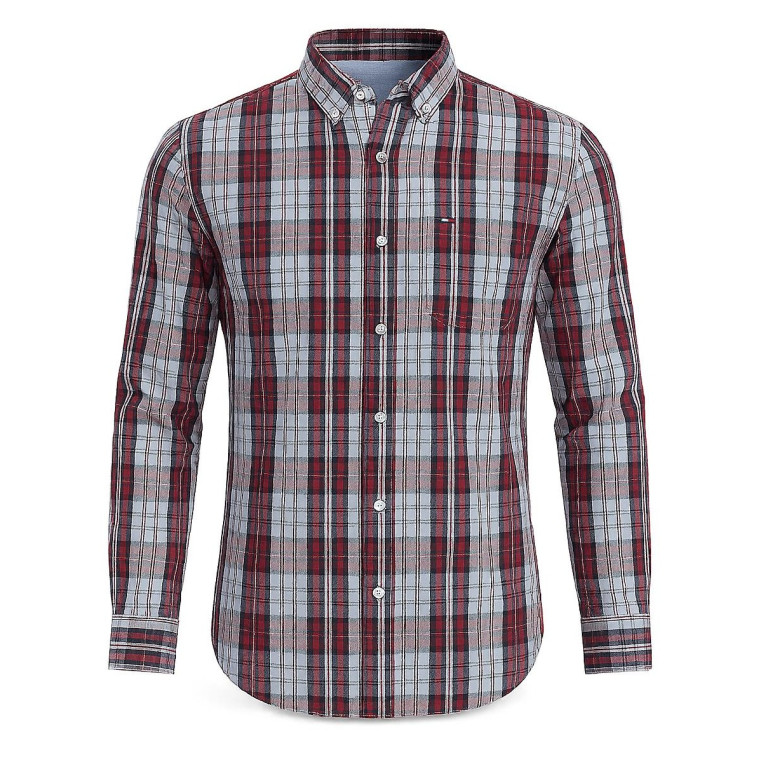 Tommy Hilfiger pánská košile s dlouhým rukávem Custom Fit 796548