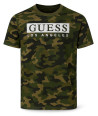 Guess Pánské Tričko Greg Camo Reflective Tee