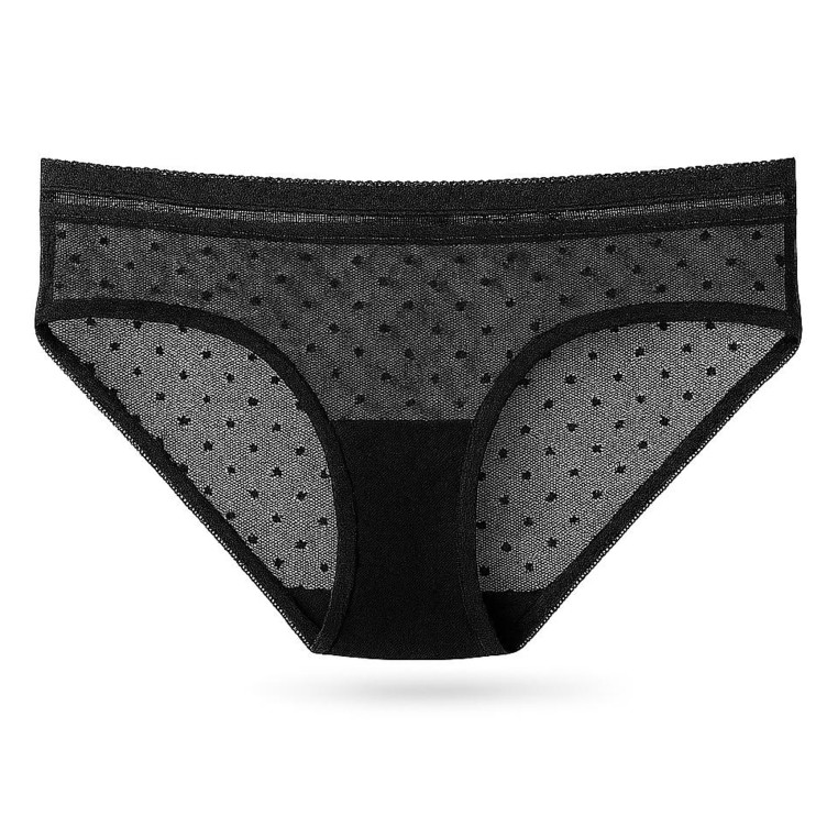 Victorias secret kalhotky klasické Bikini 4135-14 černé