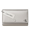 Calvin Klein dámská kabelka clutch s řetízkem stříbrná
