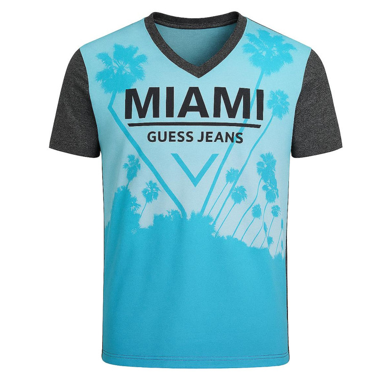 Guess pánské tričko Mikko Miami