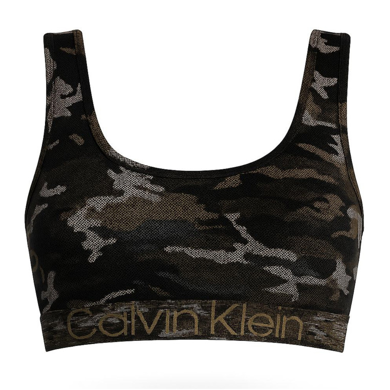 Calvin Klein sportovní podprsenka Bralette Korzet kamo