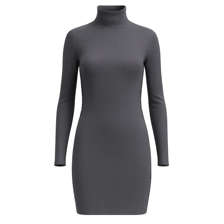 Calvin Klein dámské tričkové šaty černé Iconic logo