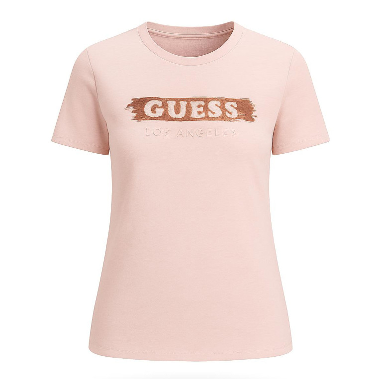 Guess dámské tričko Nina Tee růžové