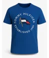 Tommy Hilfiger pánské tričko s krátkým rukávem Flag modré