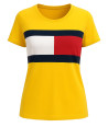 Tommy Hilfiger dámské tričko Essential Logo crwe yellow
