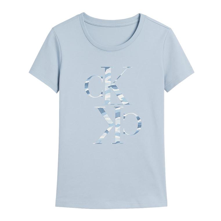 Calvin Klein dámské tričko Iconic modré