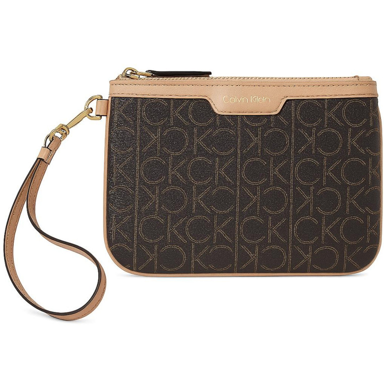 Calvin Klein dámská kabelka příruční CK MONOGRAM COLORBLOCK jacqurd dark 170