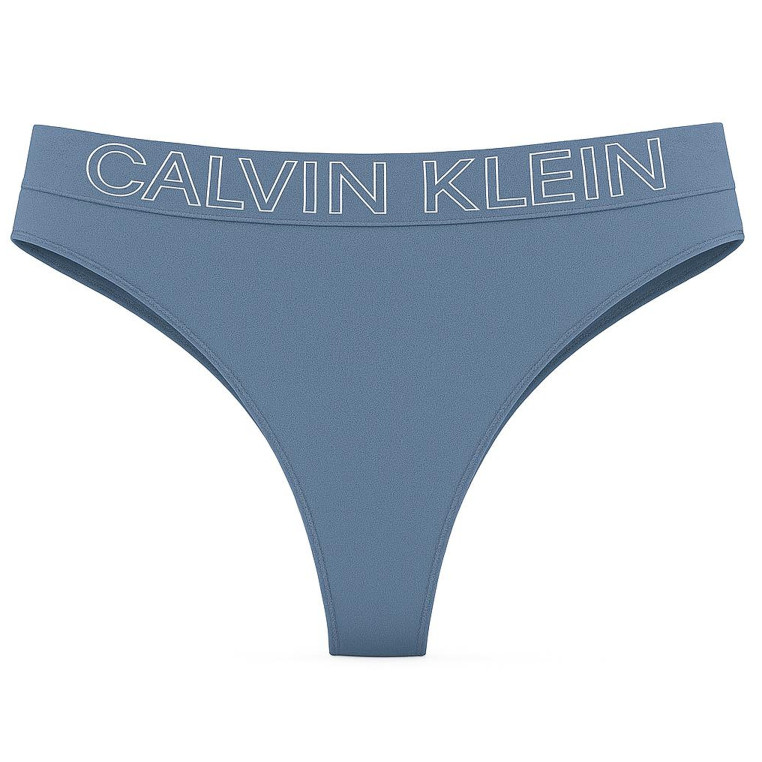Calvin Klein secret Tanga kalhotky Thongs světlé modré