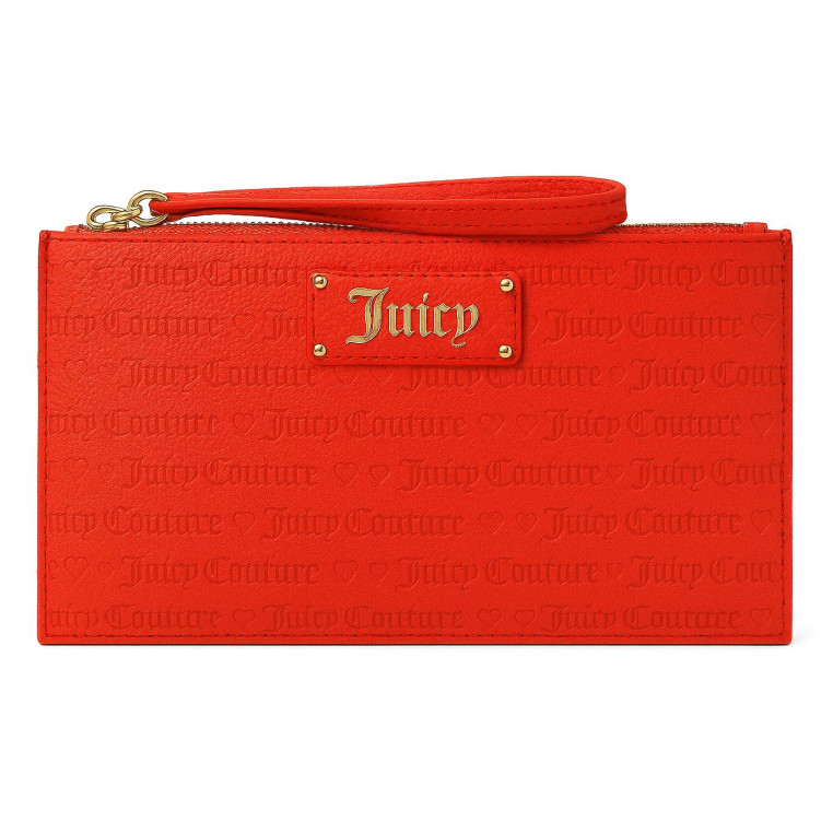 Juicy Couture dámské psaníčko větší peněženka Lipstick red Heart