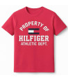 Tommy Hilfiger pánskét tričko z usa pink-red Graphics tee 983-671