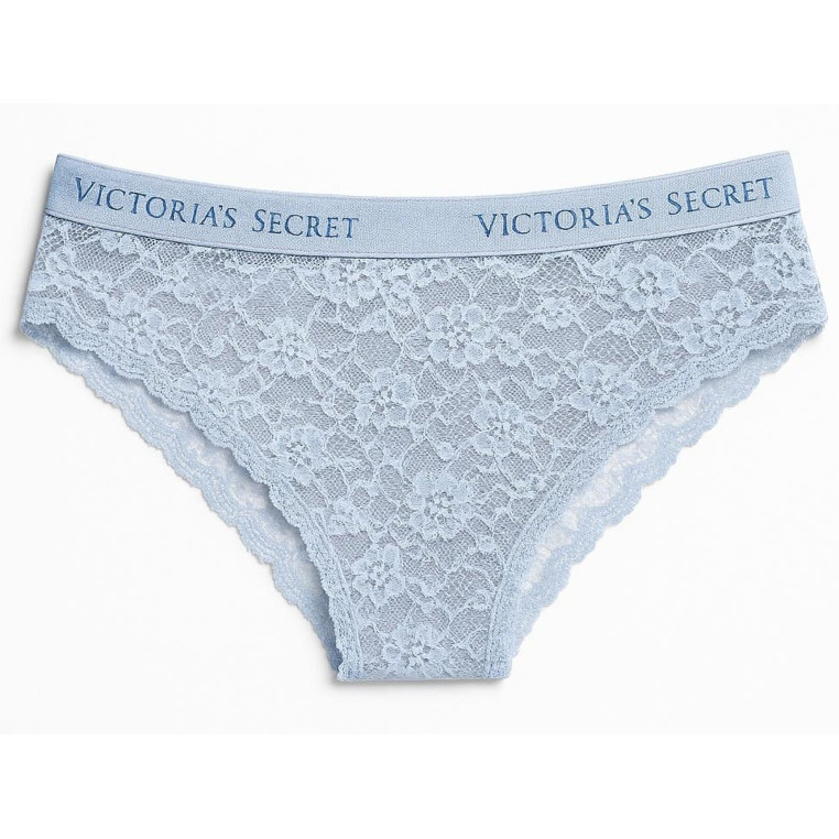 Victoria’s Secret – klasické bikini kalhotky v blankytně modré barvě